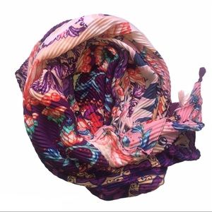 (NEW) Desigual Colourful Rectangular Scarf